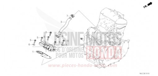 COUVERCLE DE RENIFLARD XL750P de 2024